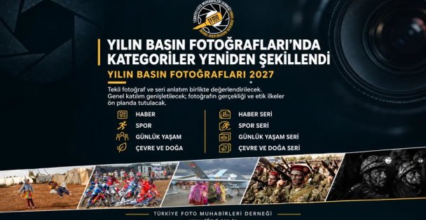Yılın Basın Fotoğrafları 2027'de kategoriler yeniden şekilleniyor