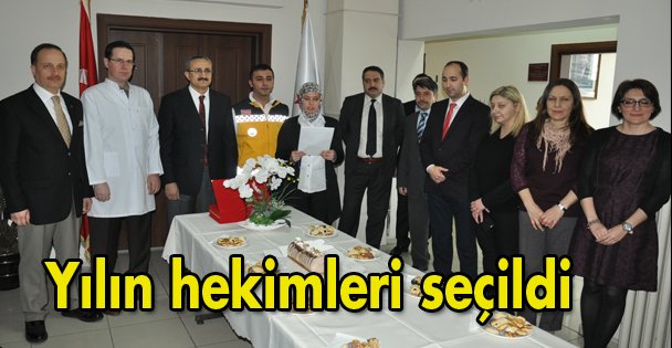 Yılın hekimleri seçildi
