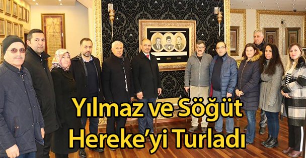 Yılmaz ve Söğüt Hereke'yi Turladı