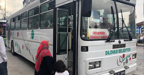 YKS'ye Giren Öğrencilere Ücretsiz Servis Uygulaması