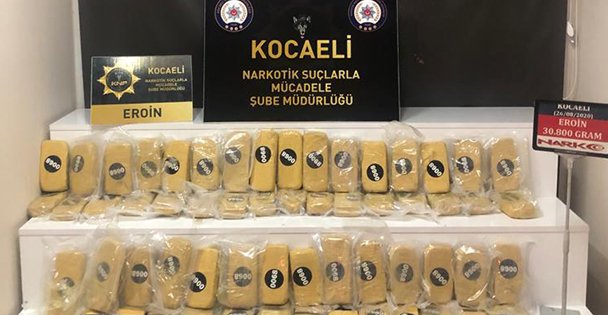 Yolcu otobüsünde eroin bulundu!
