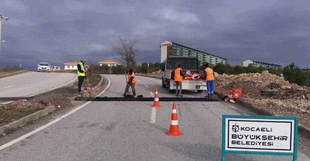 Yollarda Onarım Çalışmaları Yapıldı