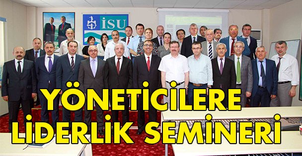 Yöneticilere liderlik semineri