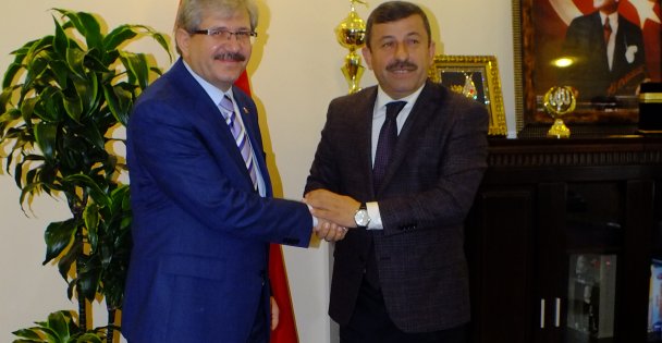 Yücel Nazlı'dan Karabacak'a ziyaret!