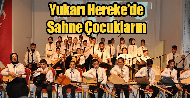Yukarı Hereke'de Sahne Çocukların