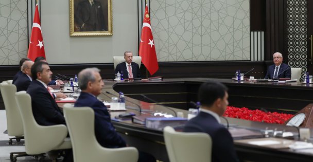 Yüksek Askerî Şûra, Cumhurbaşkanı Erdoğan başkanlığında toplandı
