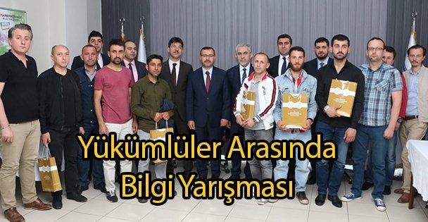 Yükümlüler Arasında Bilgi Yarışması