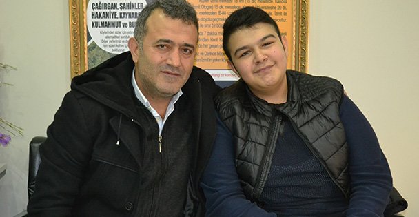 Yürüme engelli Yunus Emre'nin başarısı