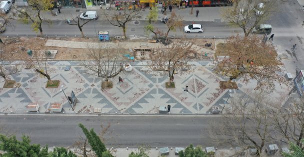 Yürüyüş Yolu'na Hereke Kilim Motifi