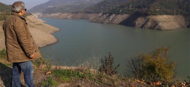 Yuvacık Barajı'nda su kritik seviyede!