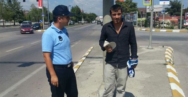 Zabıta görevde