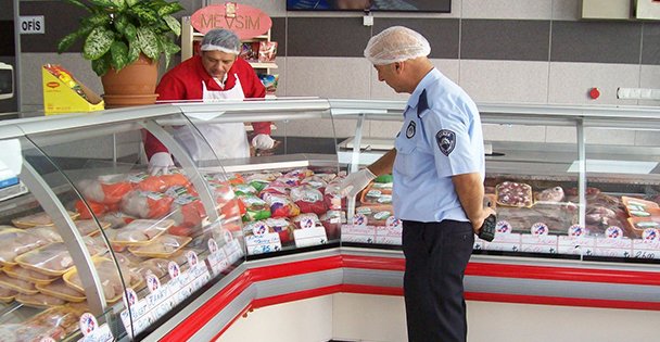 Zabıtadan kasap denetimleri