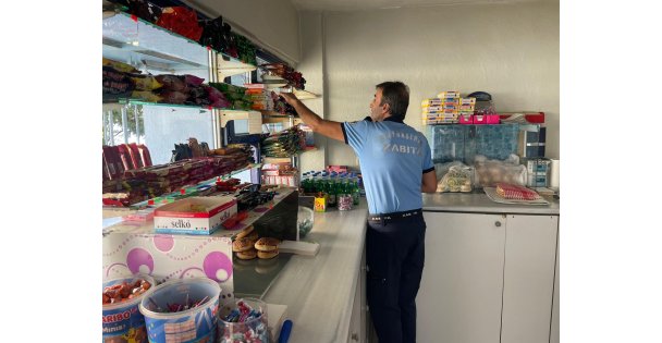 Zabıtadan okul kantinlerine sıkı takip