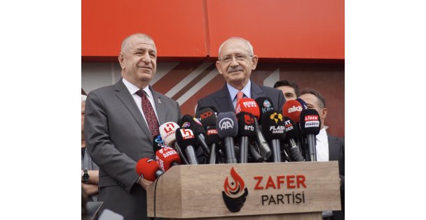 'ZAFER PARTİSİ OLARAK KEMAL KILIÇDAROĞLU'NU DESTEKLİYORUZ”