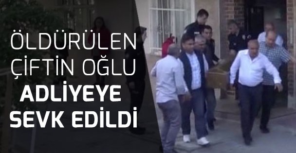 Zanlı adliyeye sevk edildi