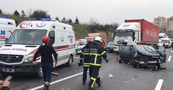 Zincirleme trafik kazası