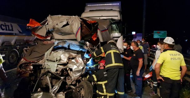 Zincirleme trafik kazasında 1 kişi öldü