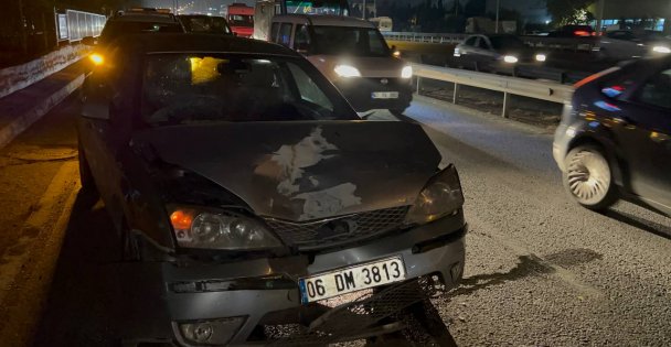 Zincirleme trafik kazasında bir kişi yaralandı