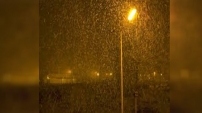 Gebze'de kar yağışı